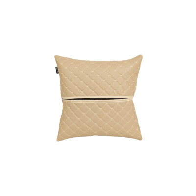 Подушка EVAtech ECO 40x40 см бежева з бежевою ниткою (SPBCSII) Винница - изображение 2