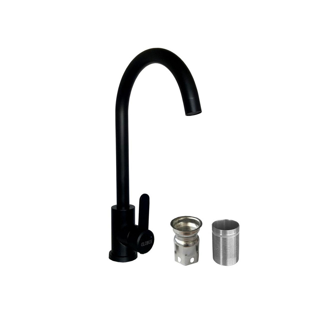 Смеситель для кухни Globus Lux WIEN SUS2-203S-BB (000017536) Киев - изображение 3