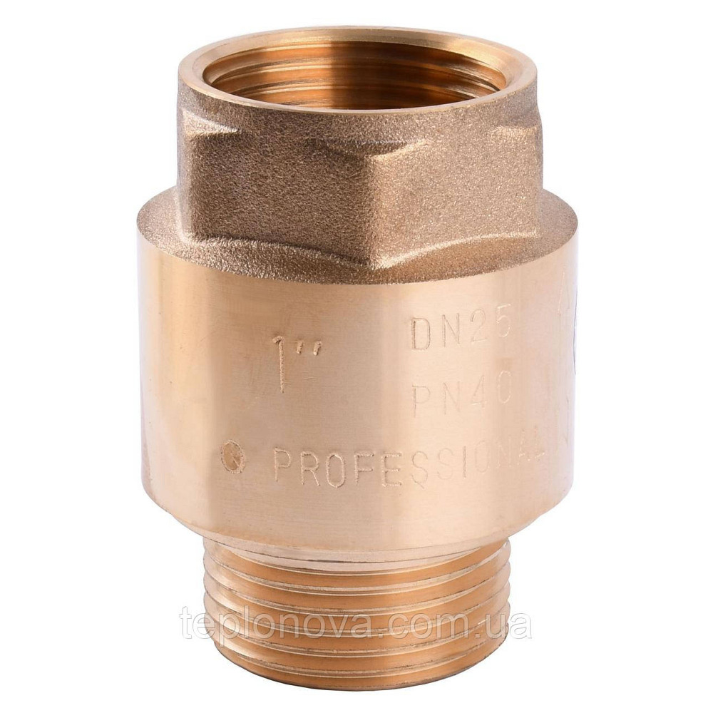 Клапан обратного хода воды Q PROFESSIONAL 1″ НВ QP100MF Черновцы - изображение 1