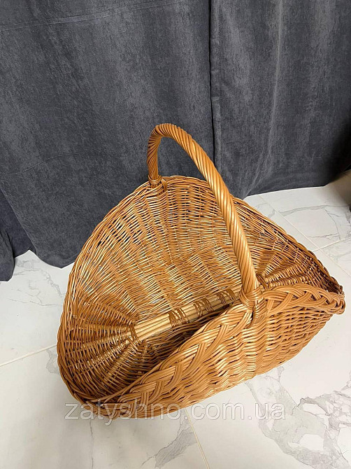 Корзина плетеная для дров Киев - изображение 4