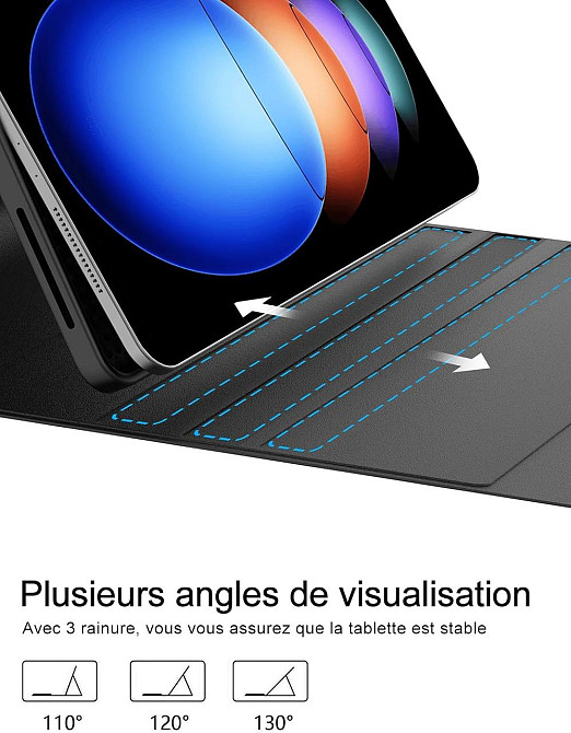 Чехол клавиатура для Xiaomi Pad 6S Pro 12.4 Inch 2024 Днепр - изображение 11