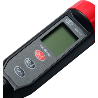 Тестер качества жидкостей Benetech кислотности и температуры (pH-метр), 0-14 pH (+/-0,1%) GM760 (GM760) Винница - изображение 5