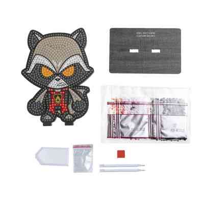 Набор для творчества Crystal Art Енот Ракета (CAFGR-MCU012) Винница