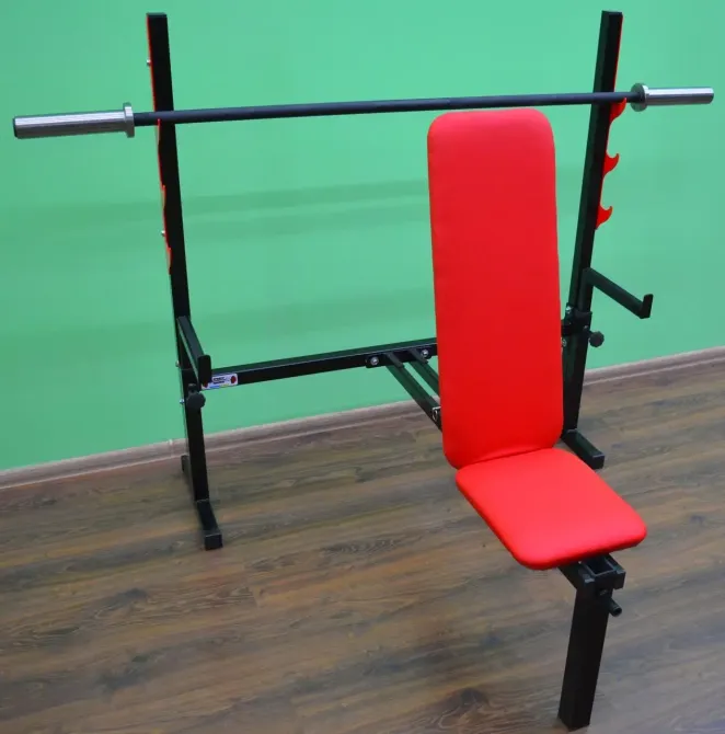 Скамья для жима со страховкой Стандарт олимпийский Стойки, скамьи для жима и приседаний регулируемая Киев - изображение 8