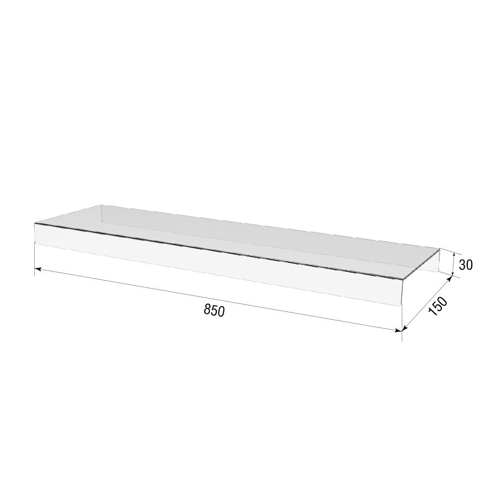 Подиум EKOSTAR 850х30х150 Киев - изображение 3