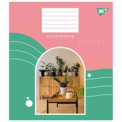 Зошит Yes Your interior А5 60 аркушів лінія (767164) Вінниця