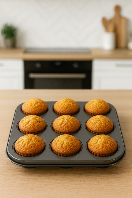 Форма для випікання кексів 6шт/л 27*18.5*3см Київ - фото 2