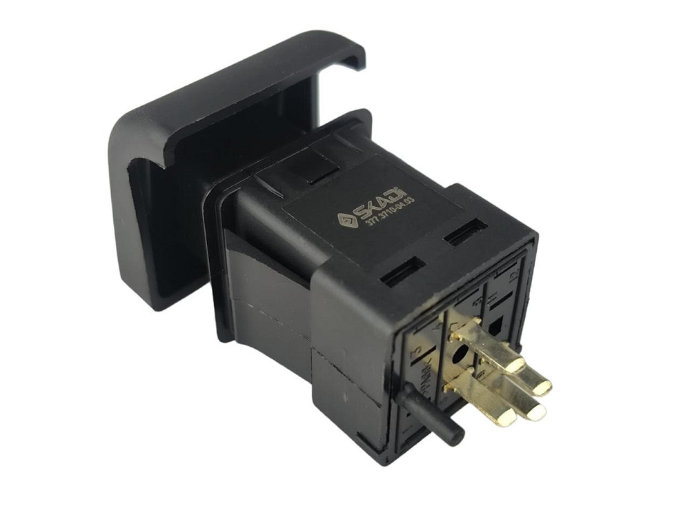 Кнопка обогрев заднего стекла 2110, 2111, 2112 (4 контакта) (клавиша) Мукачево - изображение 3