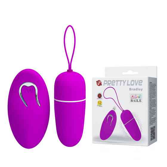 Віброяйце - Pretty Love Bradley Vibrating Egg Purple Sex Aura Київ