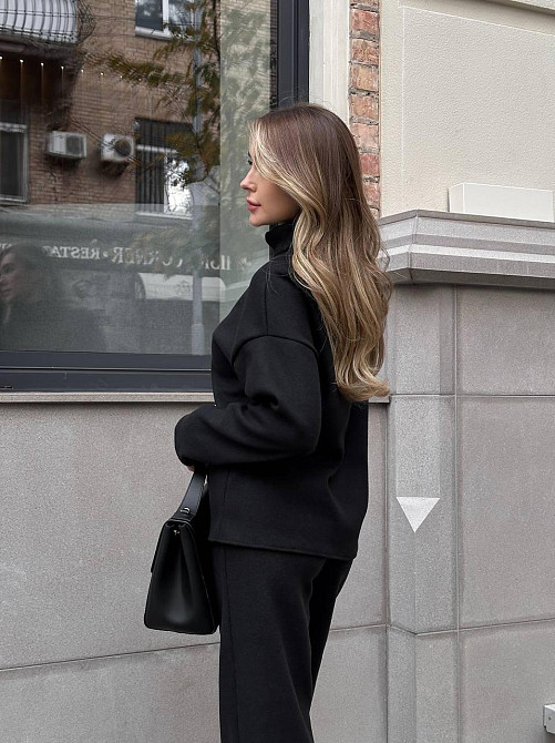 Костюм женский теплый Черный 42/46 Харьков - изображение 3