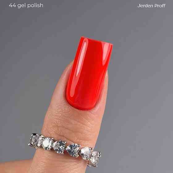 Гель-лак Jerden Proff №44 (гоночний червоний) 5 мл Херсон