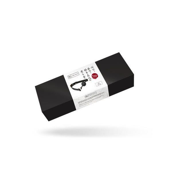 Воздухопроницаемый кляп Liebe Seele Boudoir Amor Ball Gag Black, силиконовый шарик, диаметр 4,3 см Sex Aura Киев - изображение 2