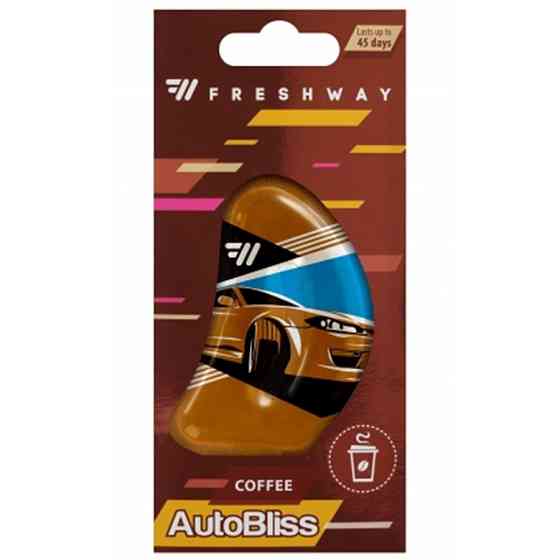 Ароматизатор для авто рідкий "AutoBliss" Coffee (Кава) 8мл FreshWay Київ