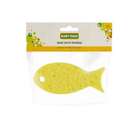 Дитяча мочалка-губка "Рибка" 7407 жовтий Вінниця