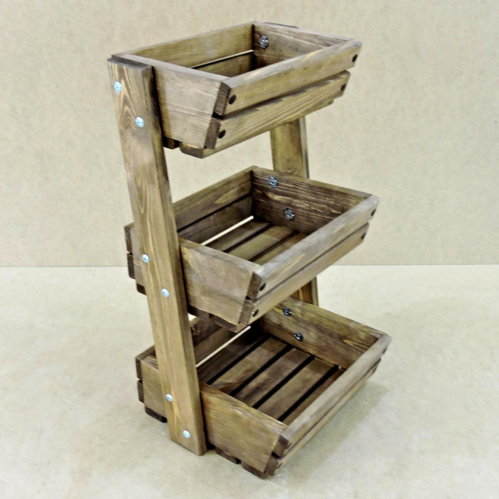 Лоток для овочів і фруктів "Кебедж" сепія Миколаїв - фото 1