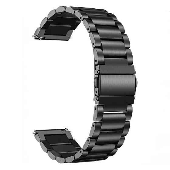 Браслет стальной для Смарт часов Black Киев
