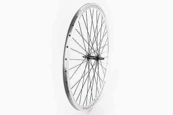 Колесо 28" переднє V-brake, обід "крапля" алюмінієвий, втулка 14Gх36H, кріпл. гайка, "GRAVITY" Київ