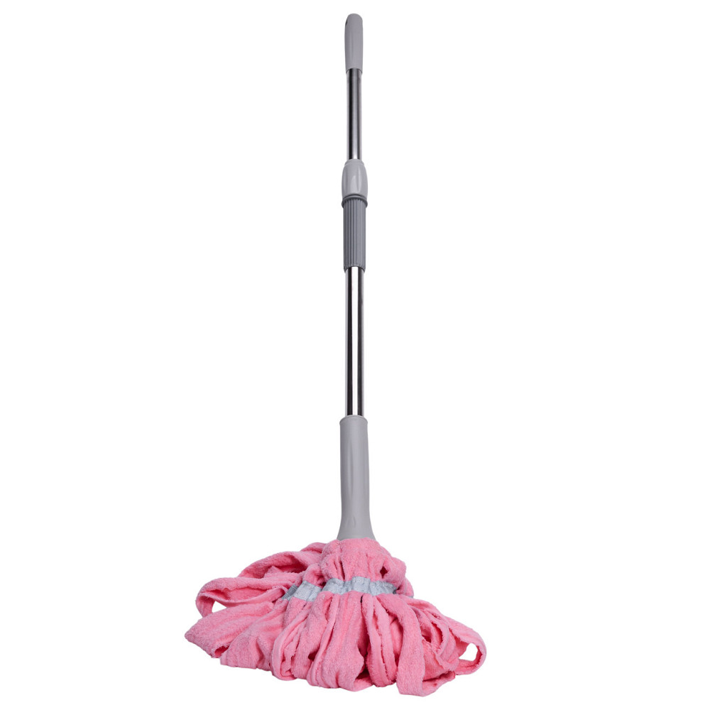 Household Швабра телескопічна для миття підлоги універсальна мотузкова швабра з самовіджимом дл Коломия - фото 4