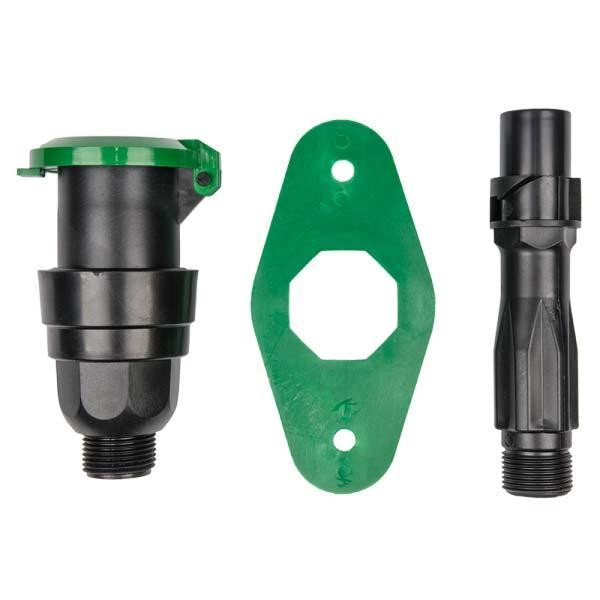 Гідрант садовий (гідророзетка) із зовнішньою різьбою 1+ з'єднувач із зовнішньою різьбою 1, DSA-4810G Київ - фото 1