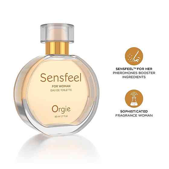 Жіночі парфуми з феромонами Orgie – Sensfeel for Woman (50 мл), квітково-фруктовий аромат Sex Aura Київ