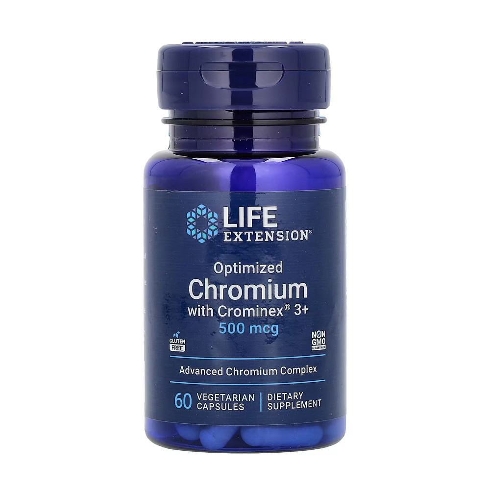 Optimized Chromium with Crominex® 3+ 500 mcg - 60 vcaps Луцьк - фото 1