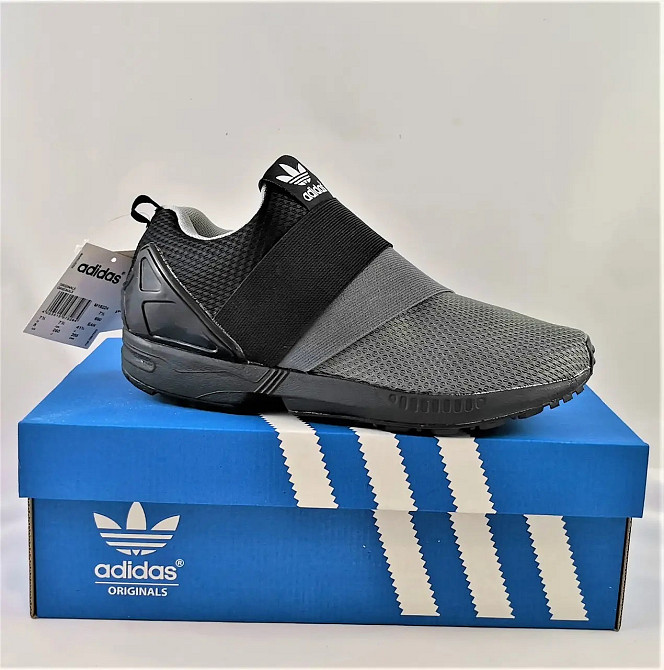Кросівки Ad!das Чорні Сірі Чоловічі Адідас (розміри: 41,42) Відео Огляд Дніпро - фото 9