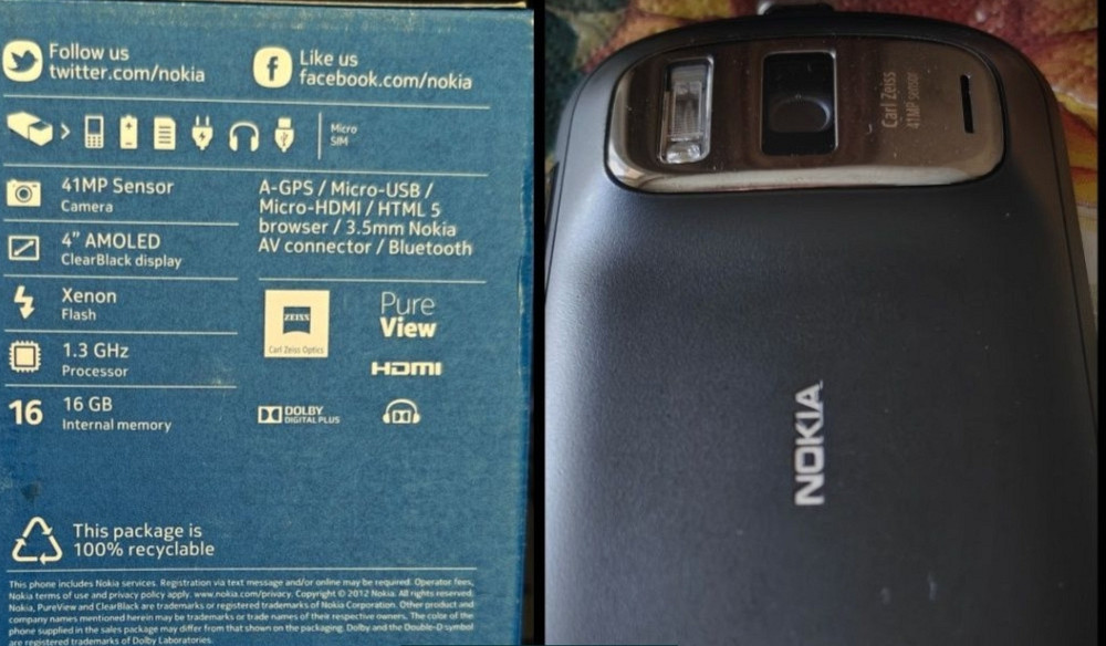Телефон Nokia 808 Pure View Київ - фото 4