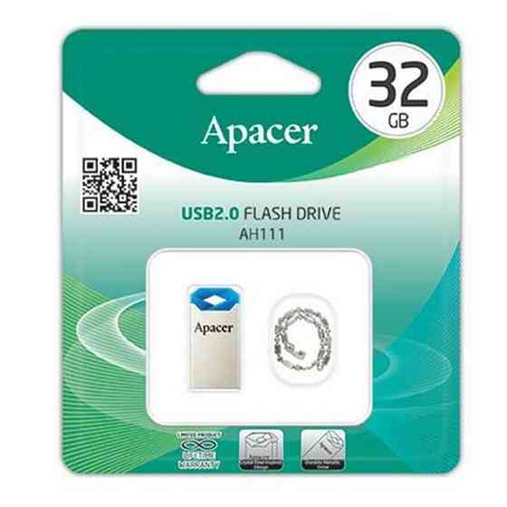 Флеш-накопитель Apacer USB 2.0 AH111 32GB Blue Киев