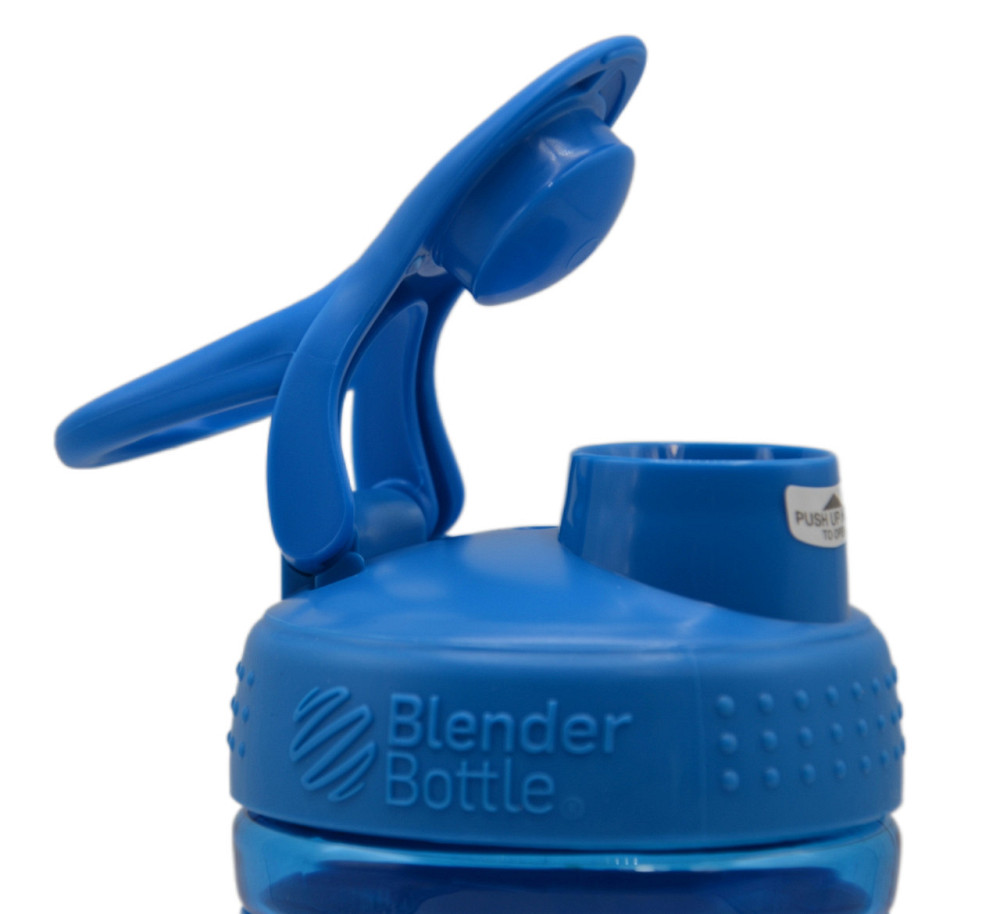 Шейкер спортивний (пляшка) BlenderBottle SportMixer Flip 20oz/590ml Cyan (Original) Київ - фото 7