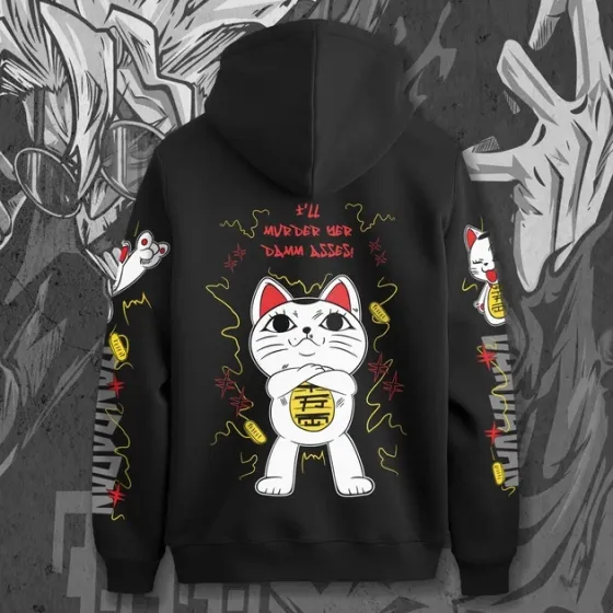 Худи мужское с принтом Dandadan vs Turbogranny Размер 48 Anime1216 Днепр