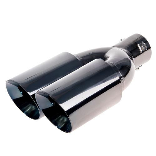 Насадка на глушник НГ-0260-BK, внутрішній діаметр 64 мм, довжина 250 мм, 2 зовнішніх діаметра 89 мм Харків - фото 1