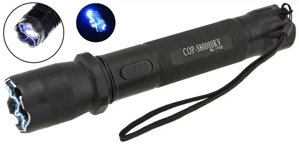 Портативний акумуляторний LED-фонарь для відлякування собак Київ - фото 7