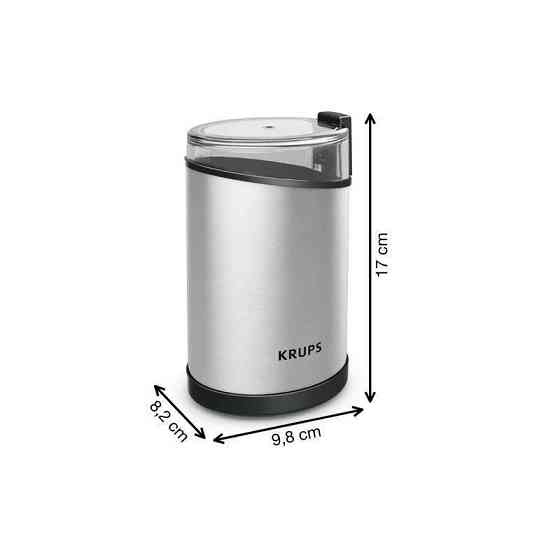 Кавомолка Krups GX204D10 Сріблястий Харьков