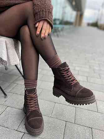 Molly Черевики жіночі MOLLY 967 коричневі (зима, замша натуральна) (5672) 40 Коломыя