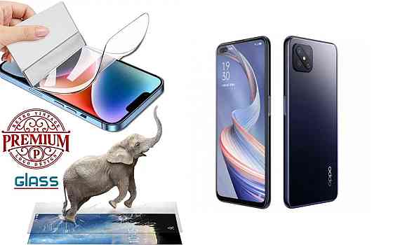 Полиуретановая пленка Oppo Reno 4 Z 5G, Premium, толщина 0,2 мм Киев