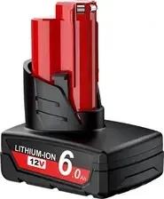 Акумулятор o pojemności 6000 mAh, kompatybilny z elektronarzędziami, 1 szt Київ - фото 1