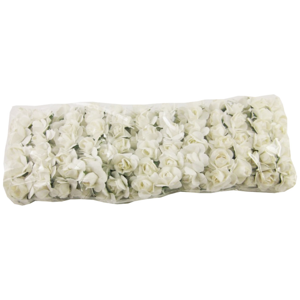 Декоративні троянди для творчості KV-733 пучок 12 штук Вінниця - фото 2