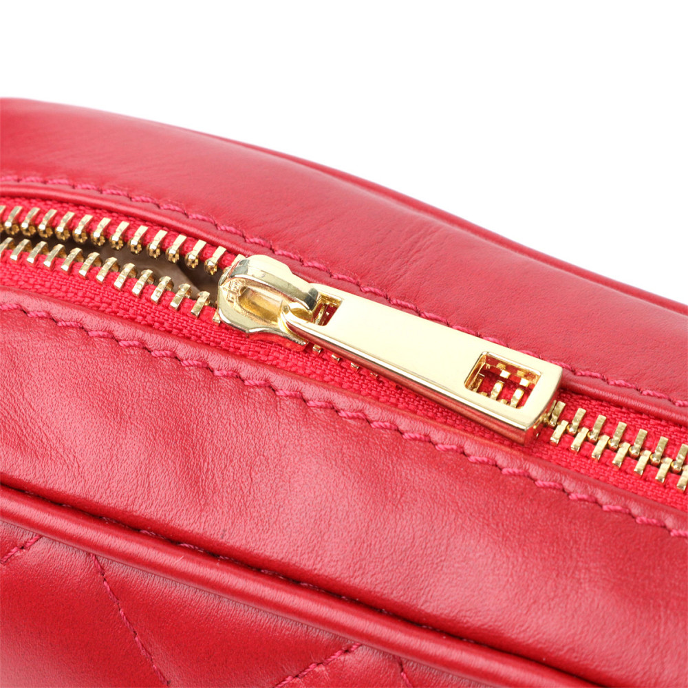 Сумка в ромбы из натуральной кожи Красный (Tony Perotti) Киев - изображение 10