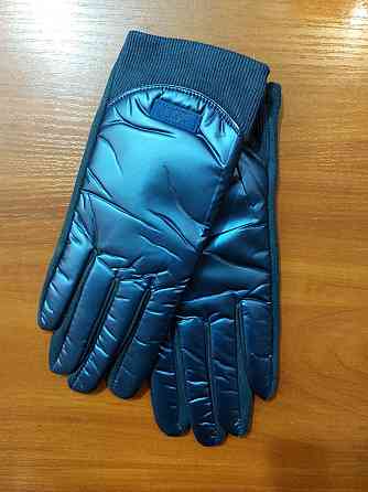 Перчатки сенсорные женские зима one size синий Киев