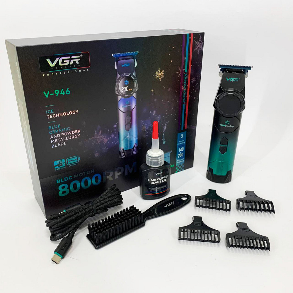 Хороший бездротовий тример, Надійна машинка для стрижки, Професійна машинка для стрижки з насадками OA-44 Івано-Франківськ - фото 9