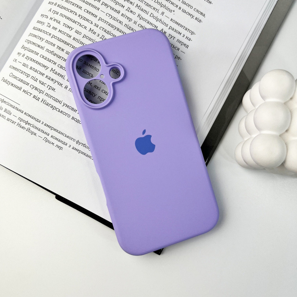 Чохол для смартфона Silicone Full Case AA Camera Protect for Apple iPhone 16 26,Elegant Purple Київ - фото 7