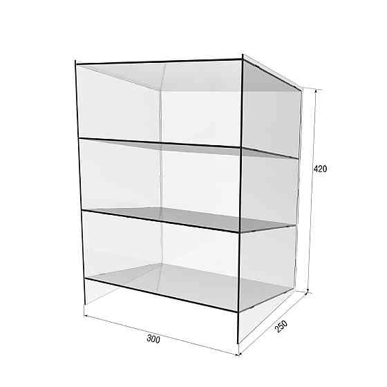 Вітрина-підставка EKOSTAR для батончиків 300х250х420 Київ