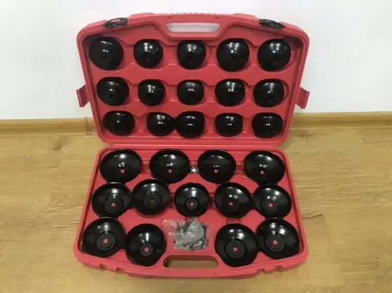 Набір знімачів масляних фільтрів LEX LXOS30 – 30 од., чашки, з кейсом, Польща Львів