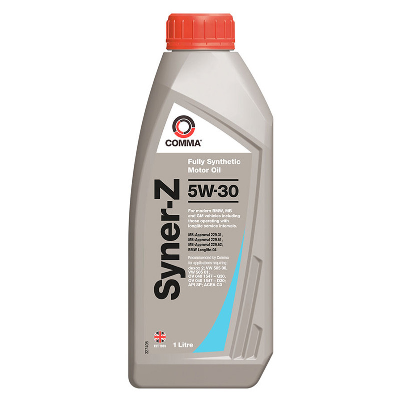 Моторное масло Comma Syner-Z 5W-30 1л Львов - изображение 1