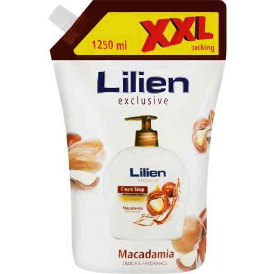 Крем-мыло жидкое Lilien Макадамия Macadamia 1250 ml Lilien Macadamia Cream Soap Doypack Львов