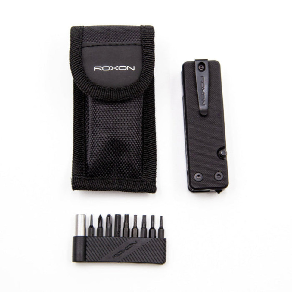 Міні мультитул Roxon KS2E Noir, чорне лезо, чорний Київ - фото 5