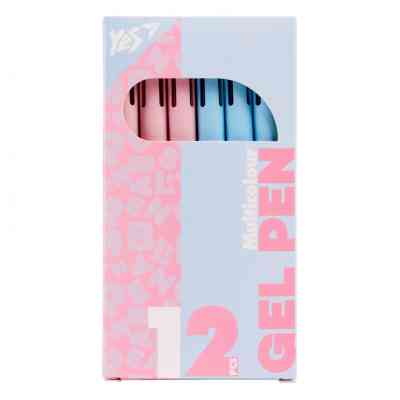 Ручка гелевая Yes Vector 0,5 мм автоматическая 4 цвета (420458) Винница