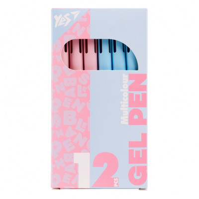 Ручка гелева Yes Vector 0,5 мм автоматична 4 кольори (420458) Вінниця - фото 1