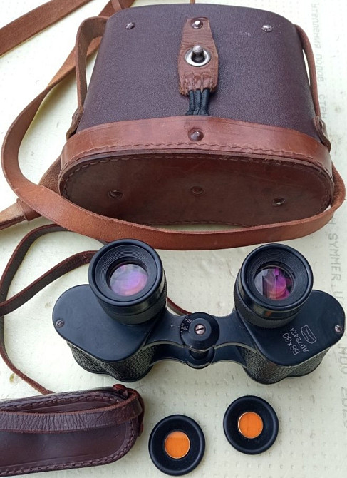 Бинокль Б8х30 Сетка ЗОМЗ СССР Киев - изображение 8