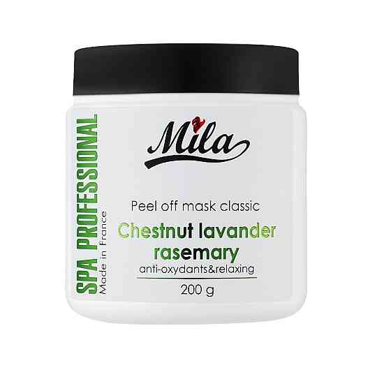Альгинатная маска Каштан, лаванда, розмарин MASK CLASSIC RELAXING POWDER Mila Perfect 200 г Винница